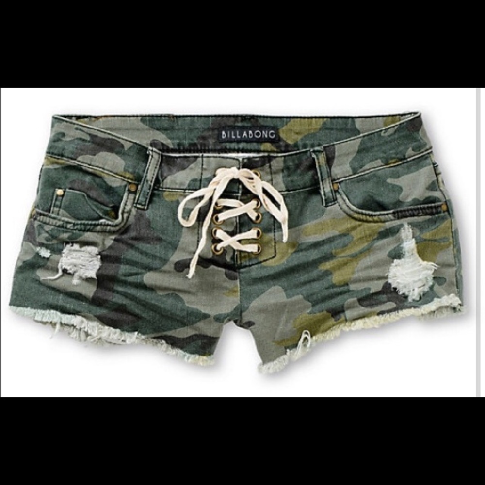 Camp lace up shorts
